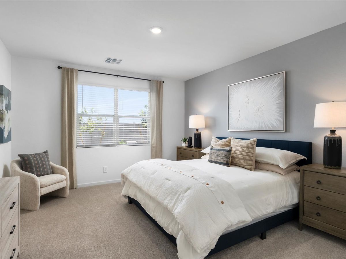 The Jubilee floorplan image modeled at Wildera in San Tan Valley.