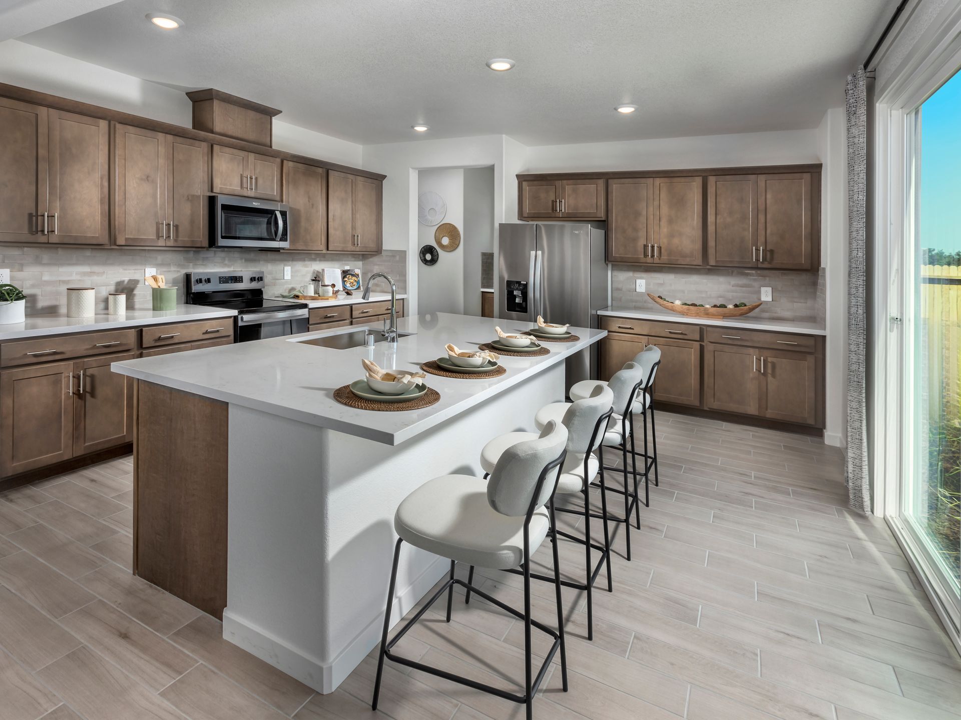 Beautifully designed kitchen of the Residence 2.