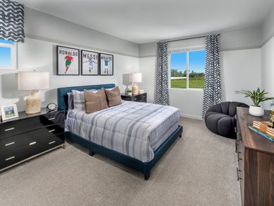 Secondary bedroom of the Residence 4.