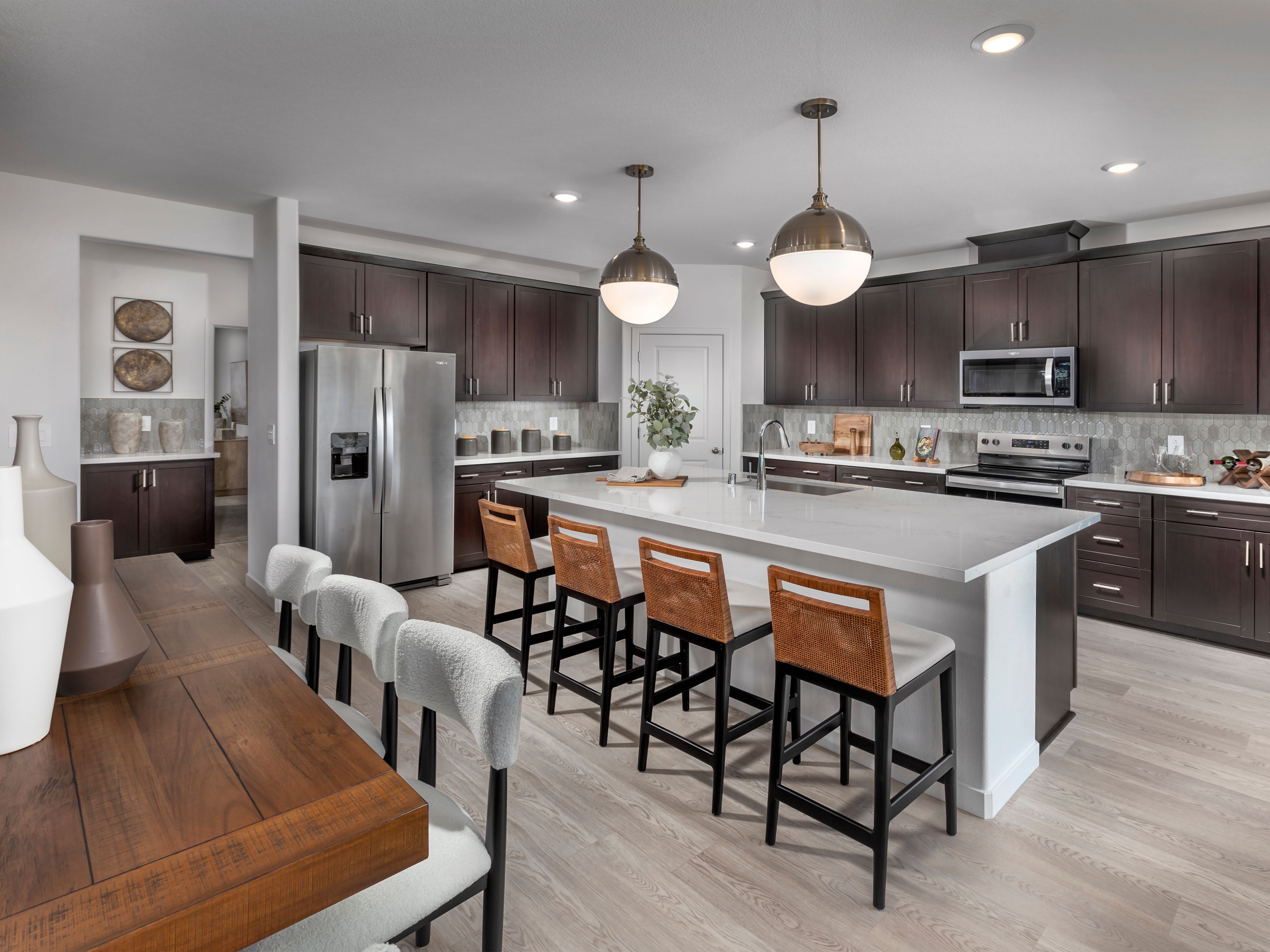 Modeled Kitchen of a Residence 4.