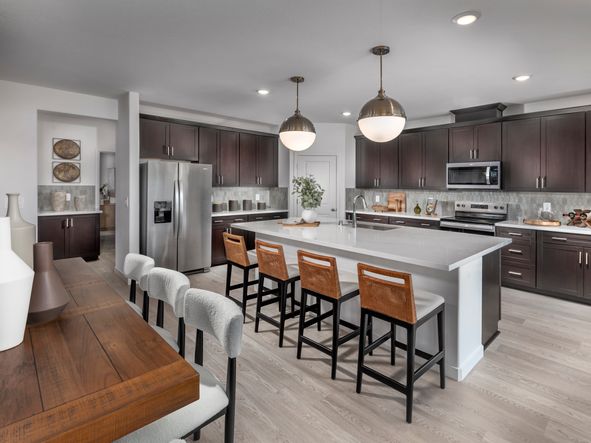 Modeled Kitchen of a Residence 4.