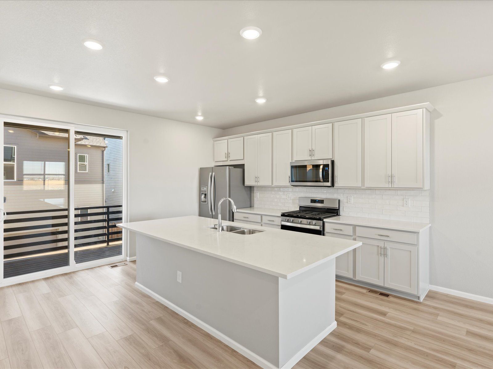 The Belford floorplan interior image taken at a Meritage Homes community in Broomfield, CO.