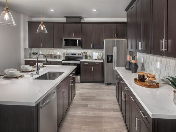 Thoughtfully designed kitchen of the Residence 4.