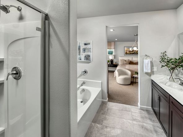 5-Piece primary bathroom suite of the Residence 4.