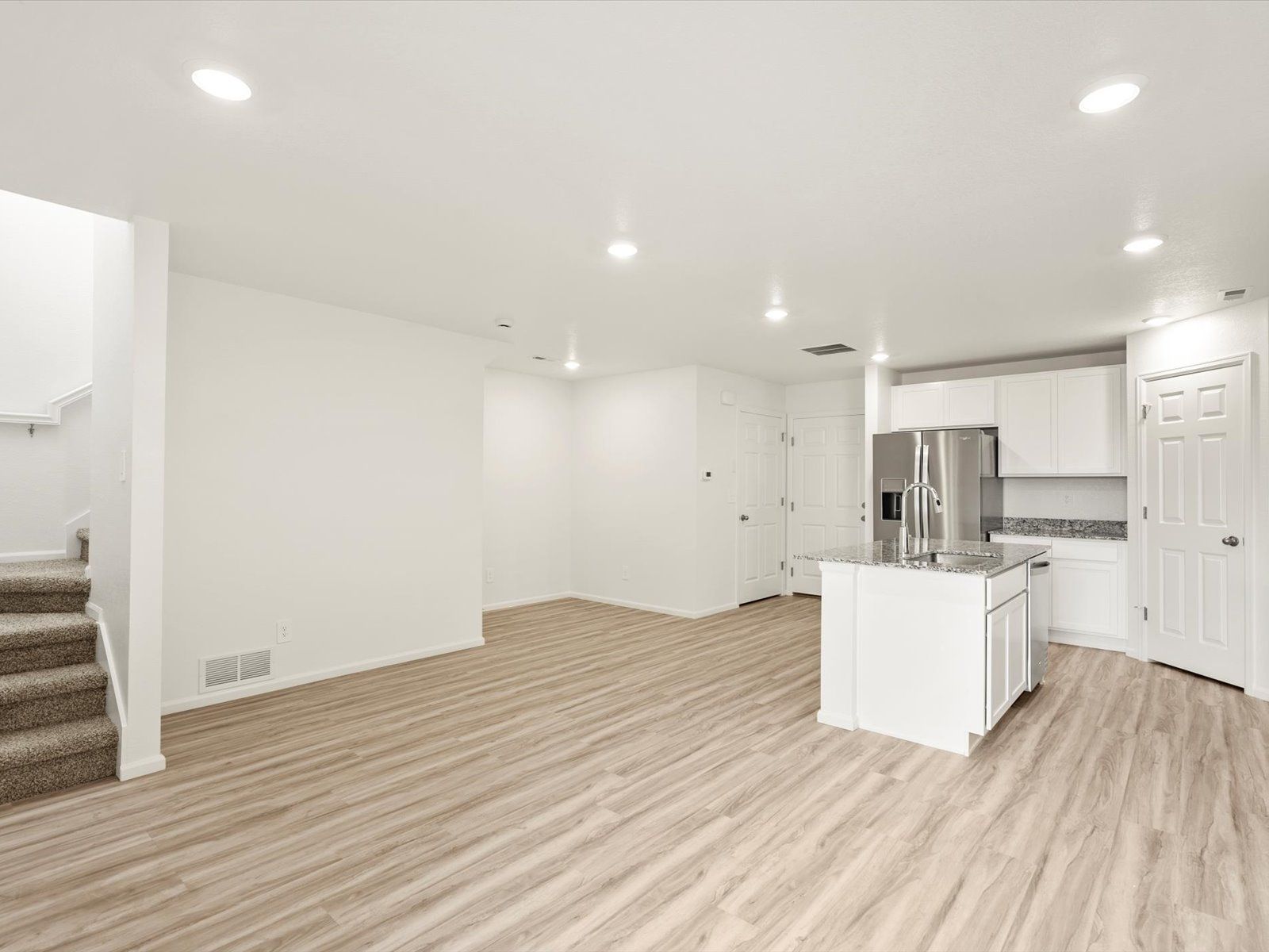 The Loveland floorplan image taken at a Meritage Homes community in Aurora, CO.
