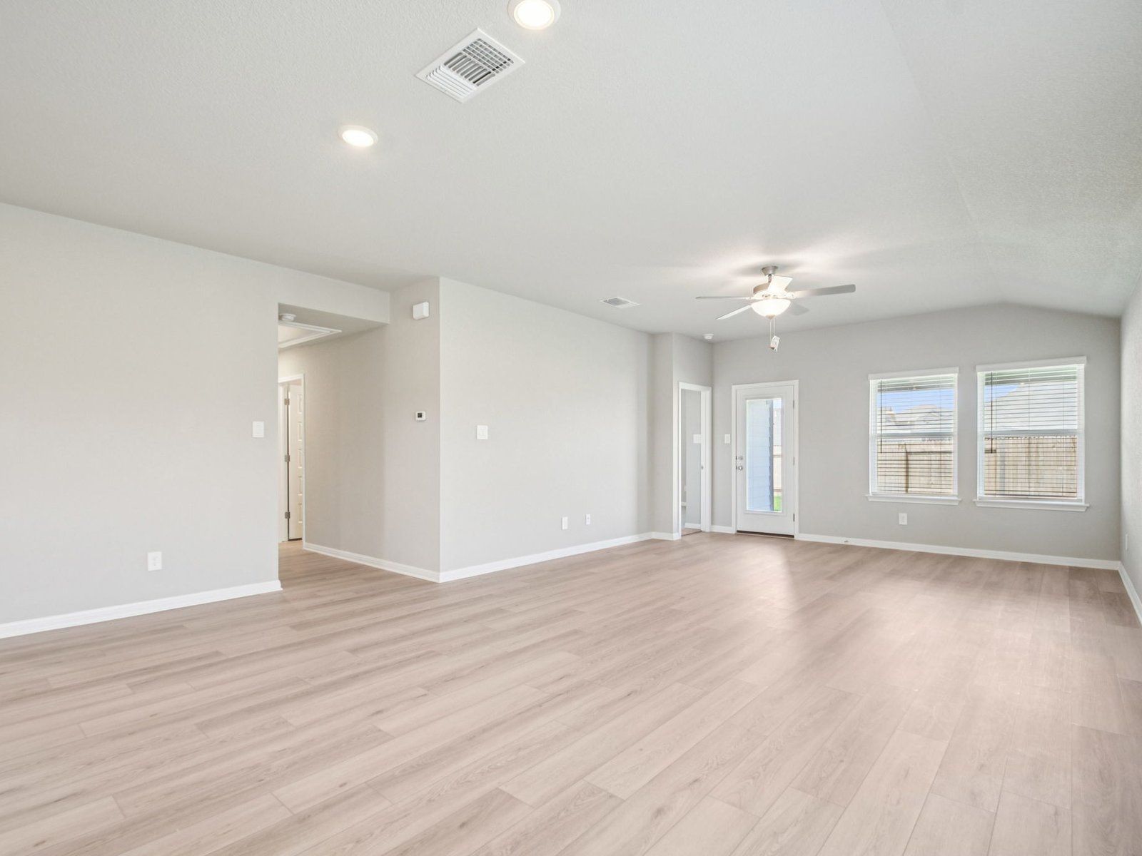 Living Room and Dining Room