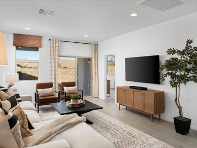 Welcome to the 1460 plan modeled at Las Patrias at Star Valley in Tucson, AZ.