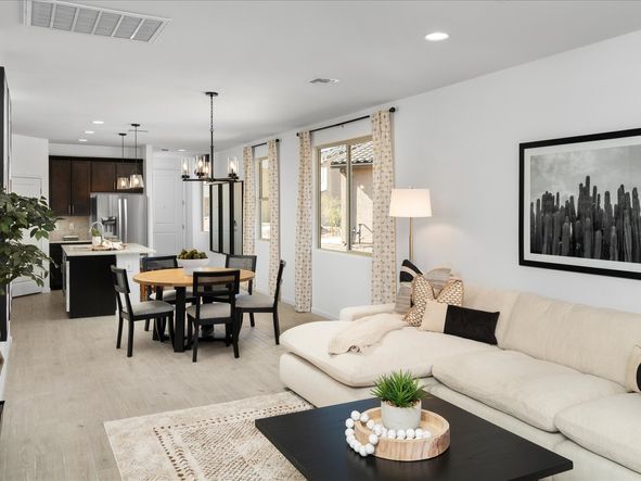 Welcome to the 1460 plan modeled at Las Patrias at Star Valley in Tucson, AZ.