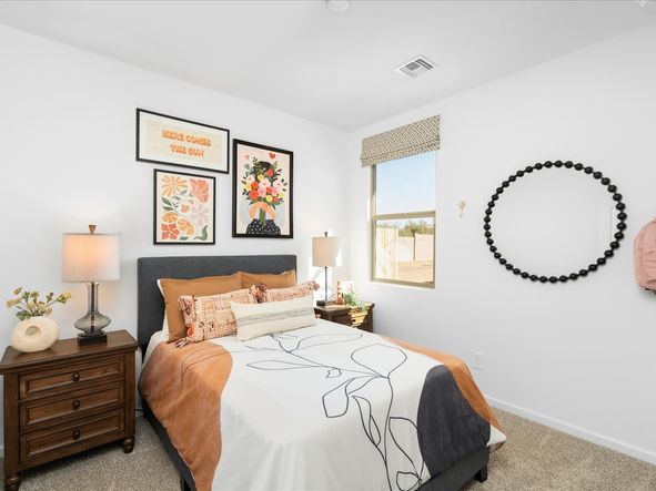 Welcome to the 1460 plan modeled at Las Patrias at Star Valley in Tucson, AZ.