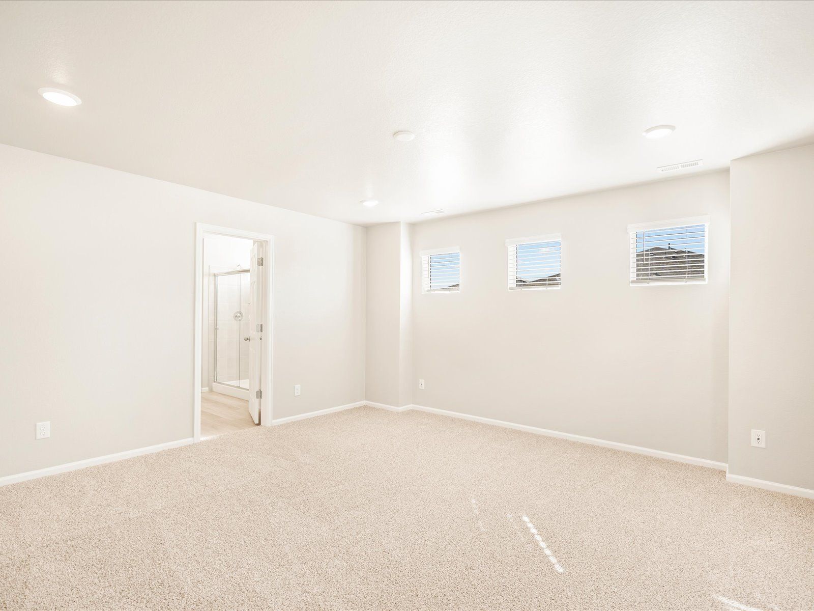 The Bergamot floorplan interior image taken at a Meritage Homes community in Brighton, CO.
