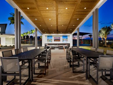 Plenty of outdoor seating perfect for poolside meals or game nights under the stars.