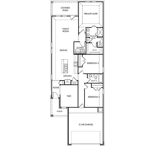 The Pinnacle (347) - Landing Meadows - Traditional Series: New Caney, Texas - Meritage Homes