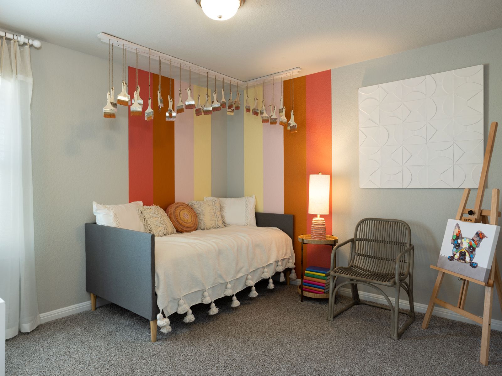 The Reynolds floorplan includes four secondary bedrooms.