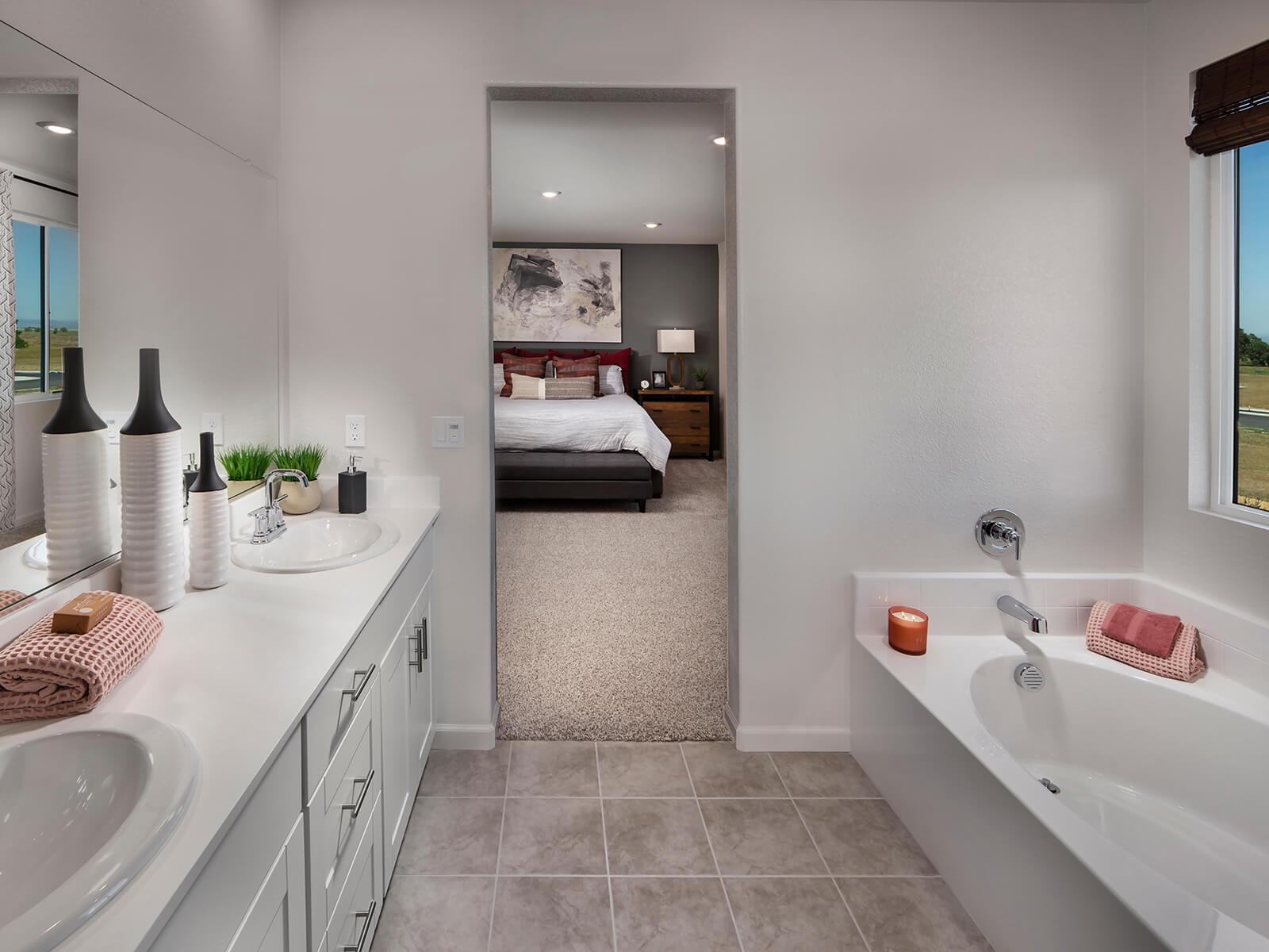 Primary bath of a Residence 4