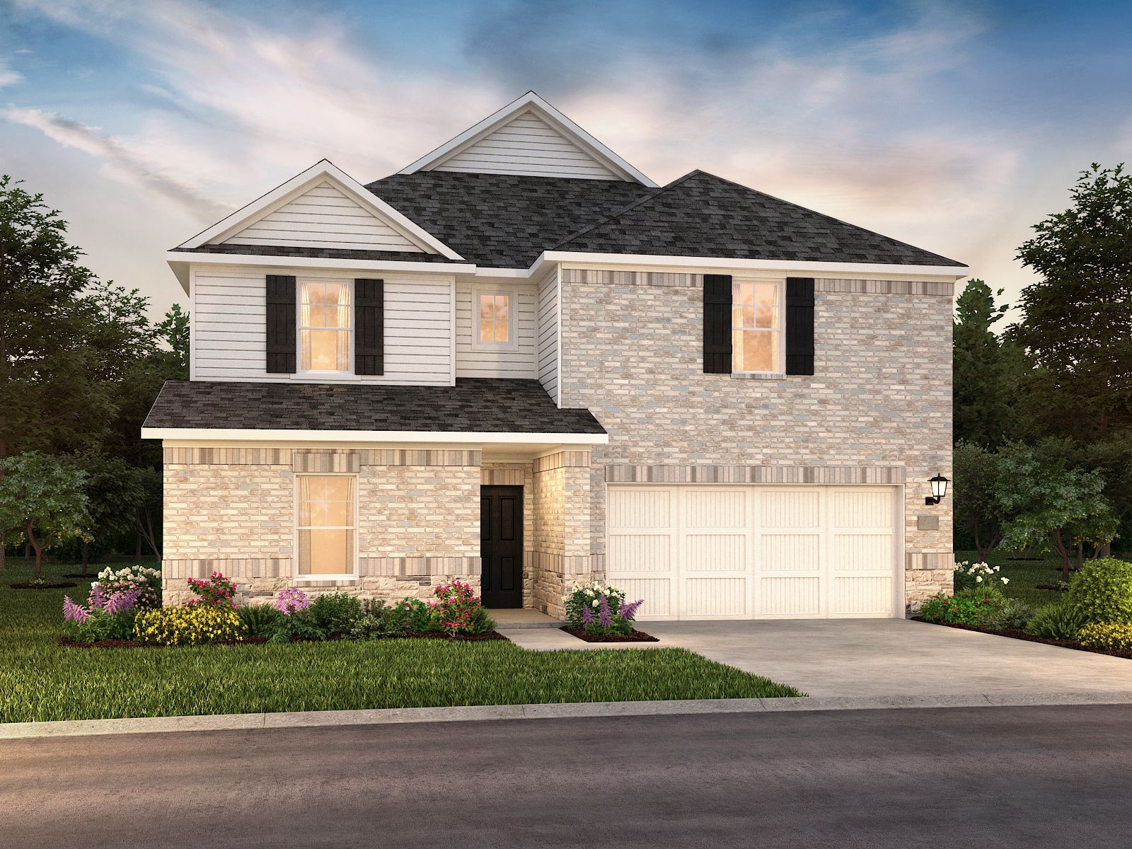 The Beckley - Lakehaven - Signature Series: Farmersville, Texas - Meritage Homes