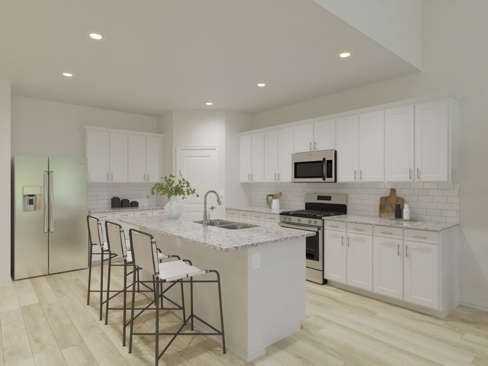 With a specious kitchen and large prep space, making meals has never been so easy.