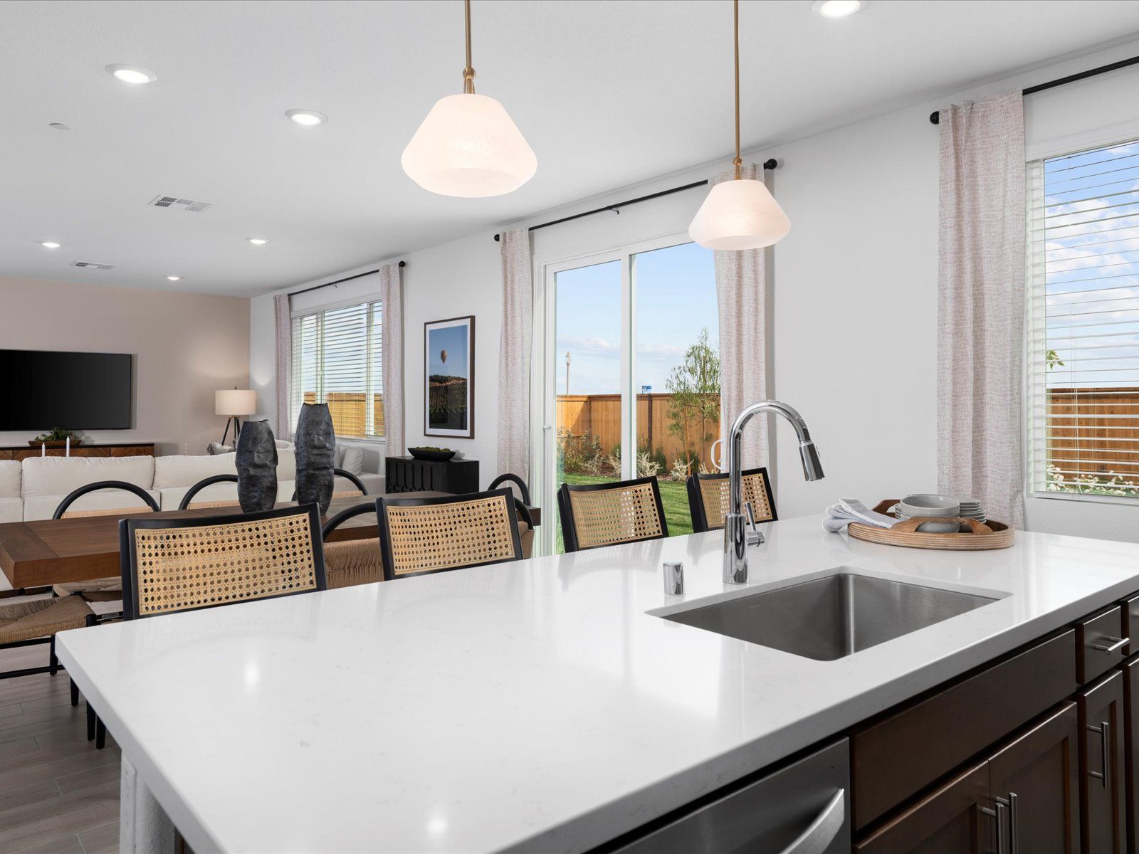 A Modeled 4521 at a nearby Meritage Homes community