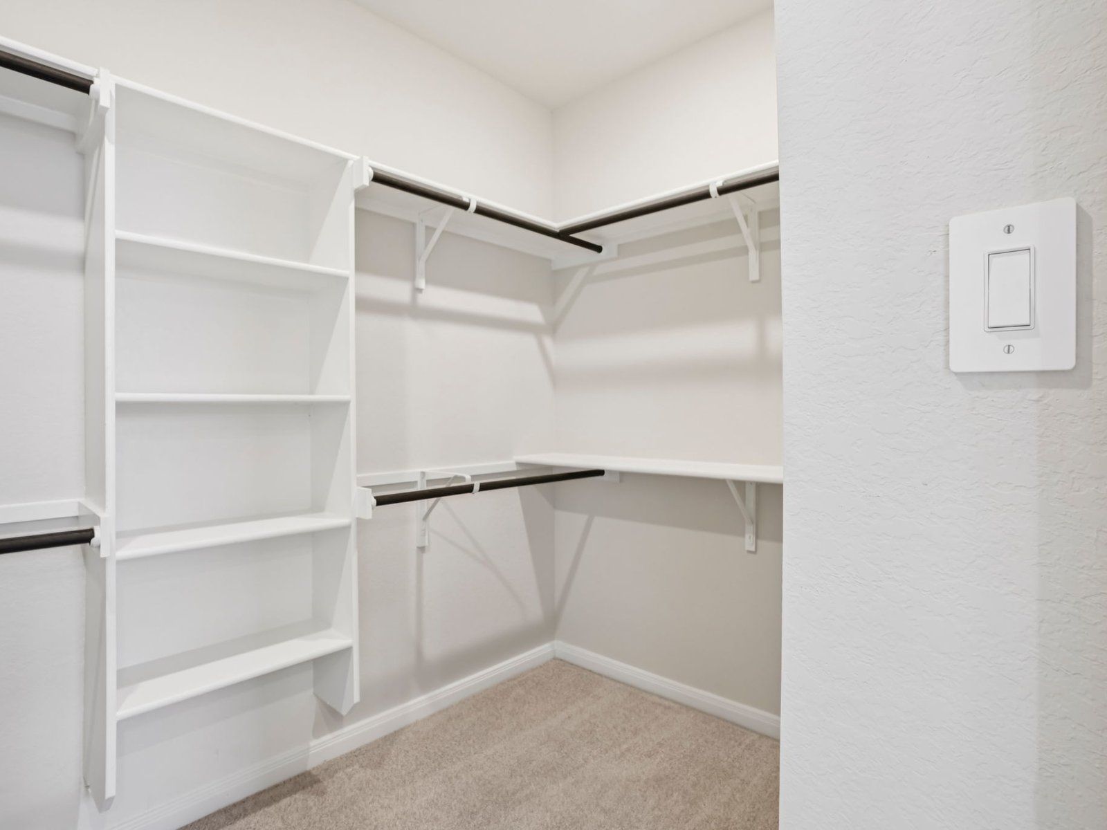 Primary Suite Walk-In Closet