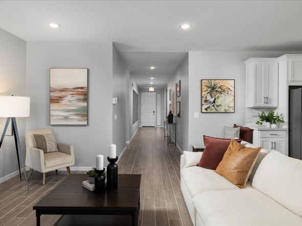 Welcome to the Bailey floorplan modeled at Paloma Creek in Surprise, AZ.