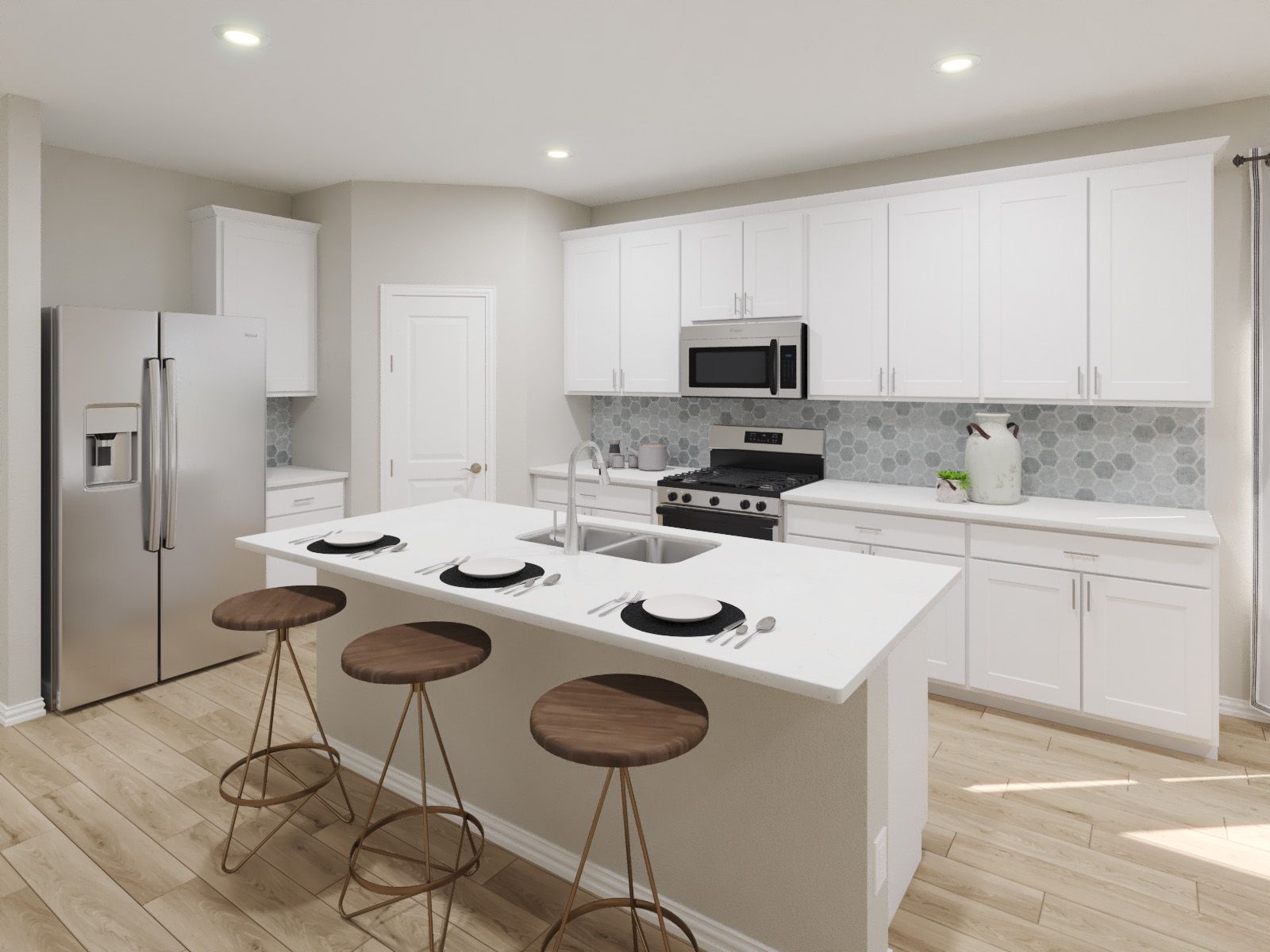 The Winedale kitchen.