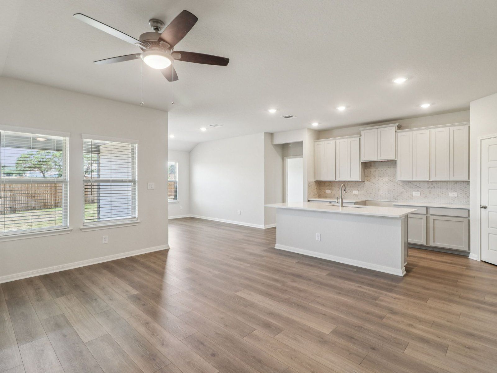 Living Room and Kitchen