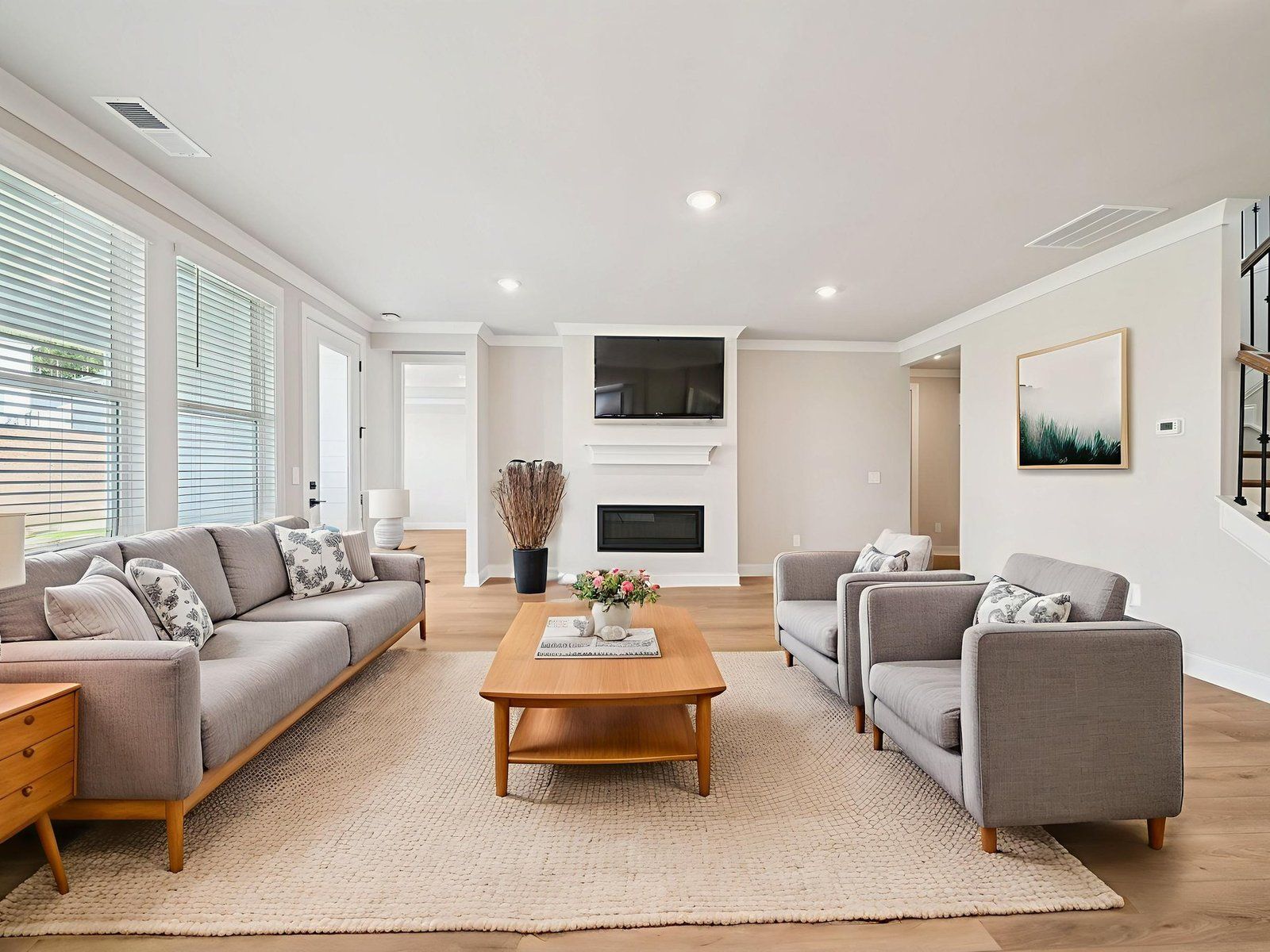 The Nantucket floorplan with the Relaxed Transitional Linen interior package.