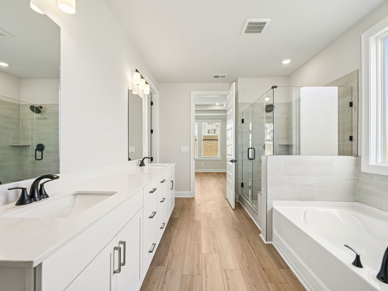 The Nantucket floorplan with the Relaxed Transitional Linen interior package.