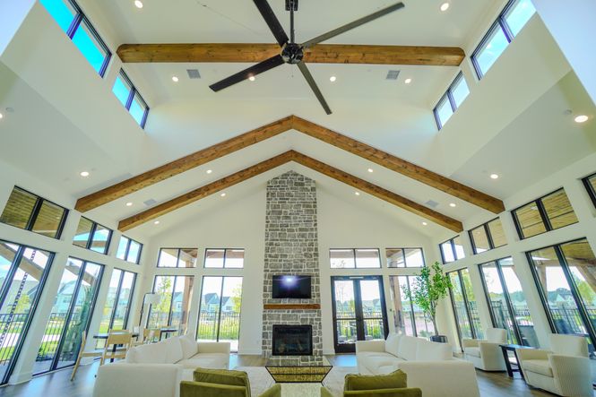 Enjoy community amenities at Greystone including a clubhouse and pool.