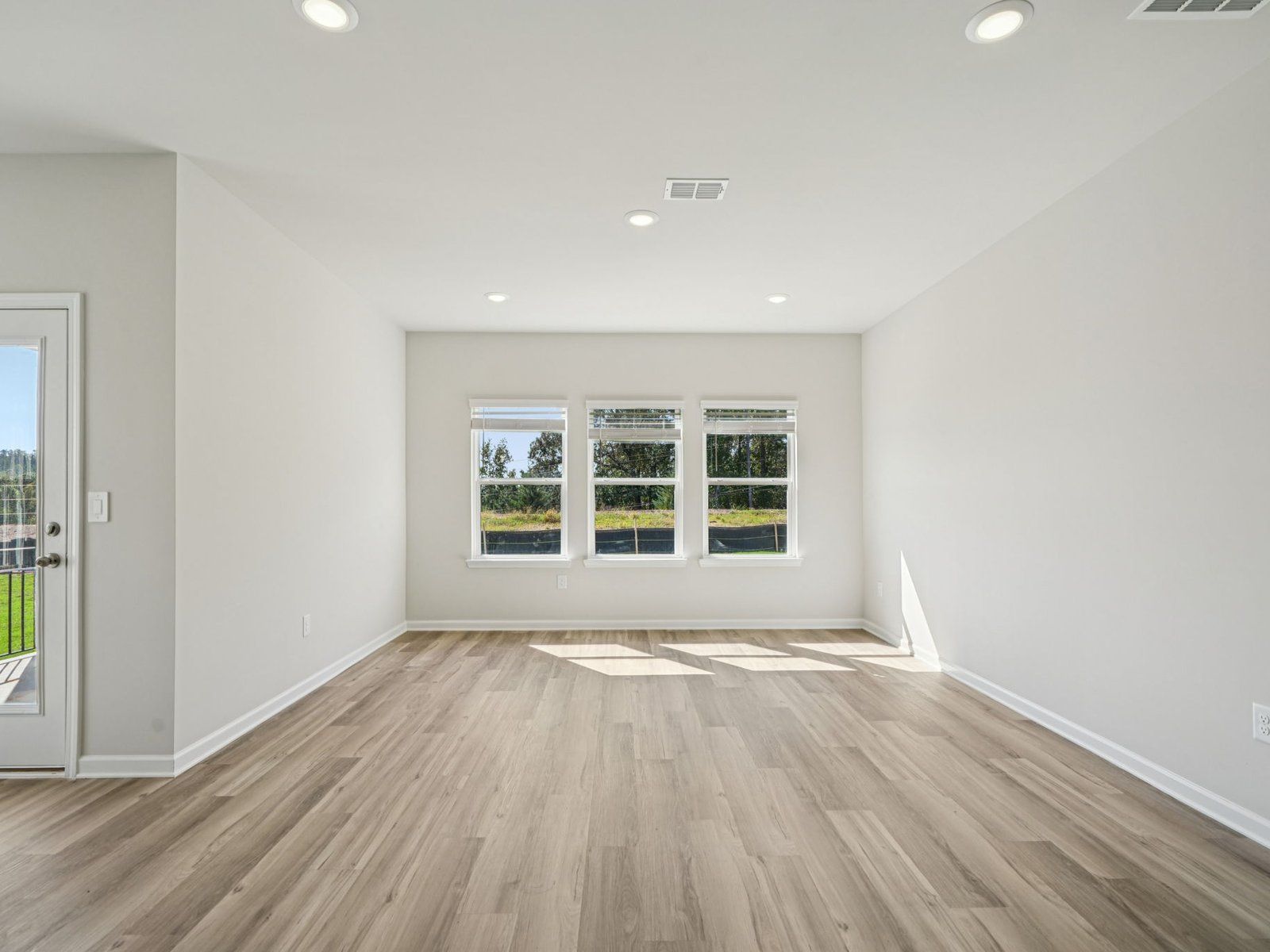The Sherwood floorplan with the Charm Burlap interior package.