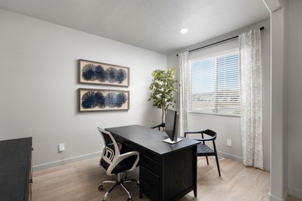 The Pine floorplan interior image taken at a Meritage Homes Community in Eagle Mountain, UT.