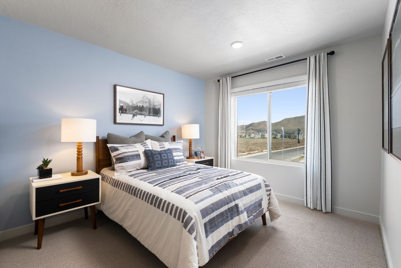 The Pine floorplan interior image taken at a Meritage Homes Community in Eagle Mountain, UT.