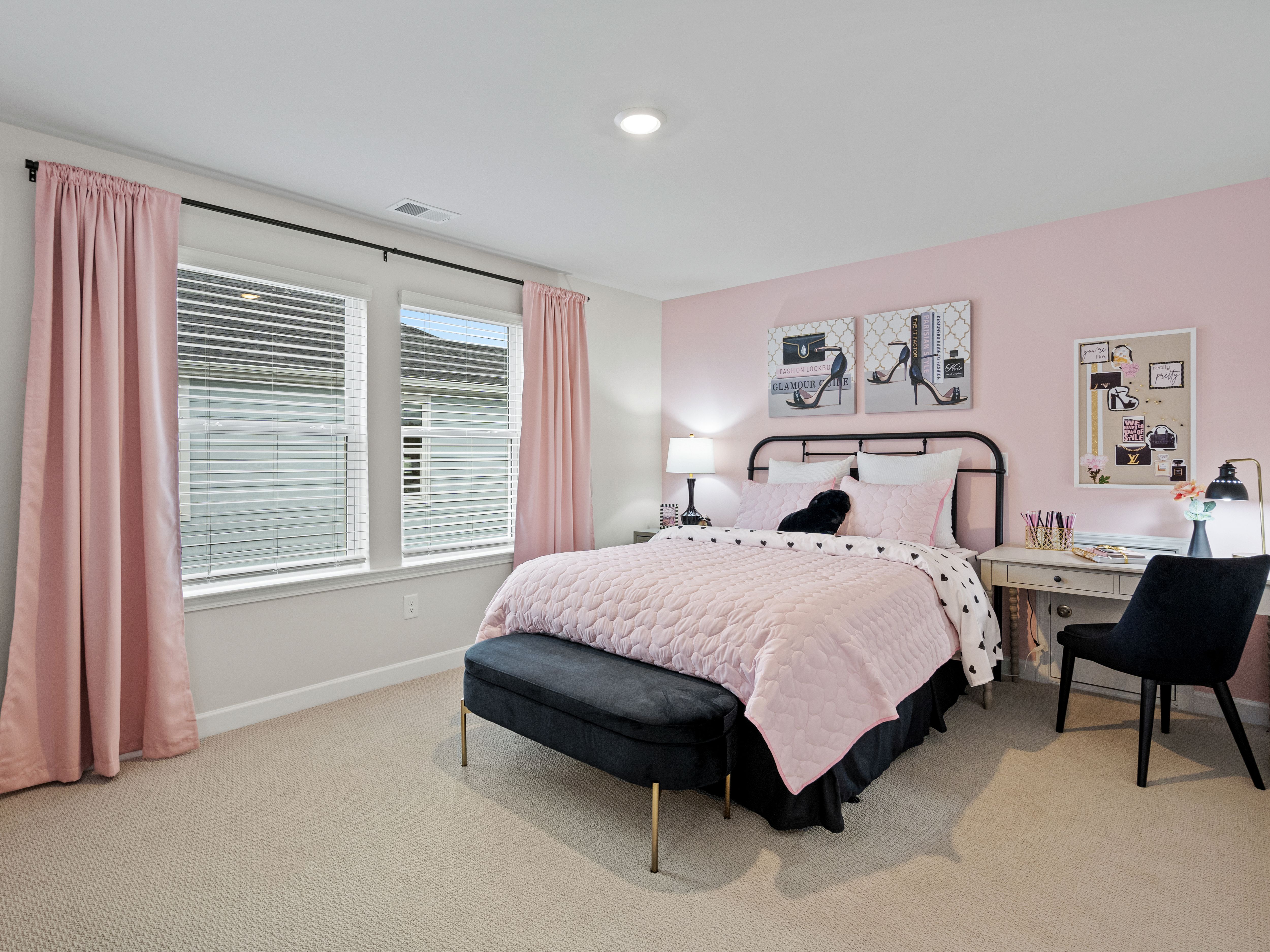 The second floor also offers an additional bedroom with a full bathroom.