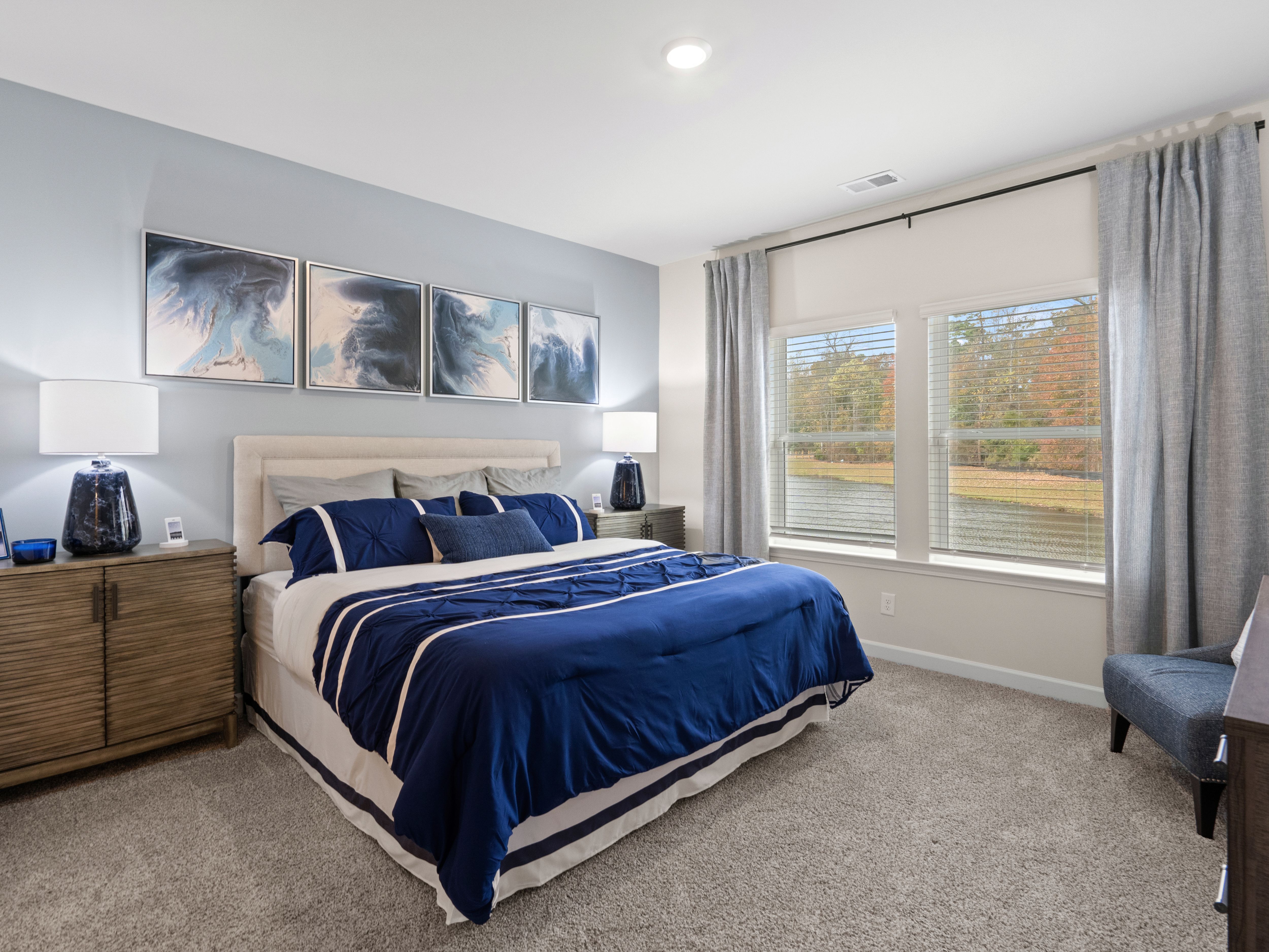 Relax and unwind in the spacious main-floor primary suite.