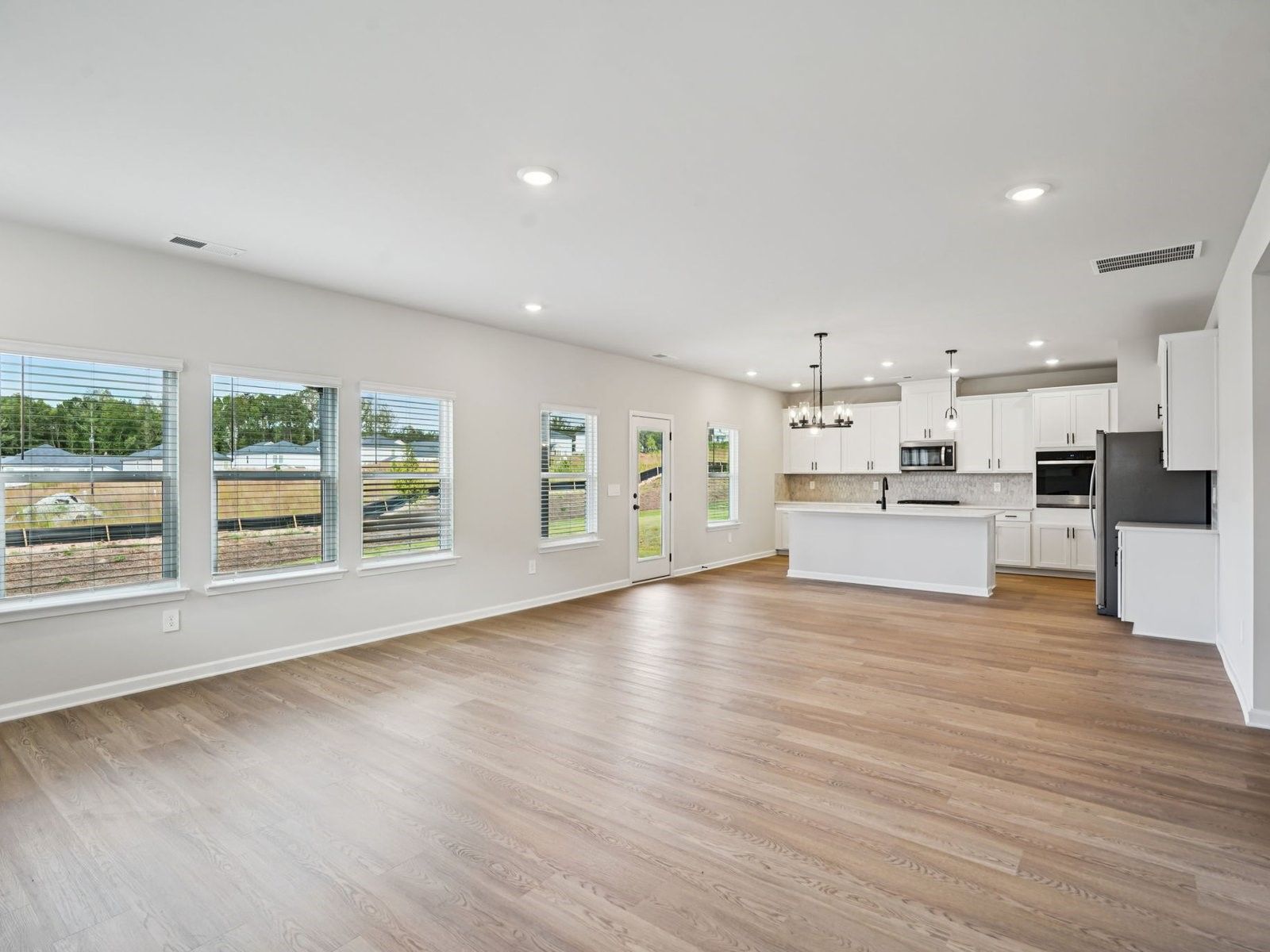 The Taylorsville floorplan with the Classic White Harbor interior package.
