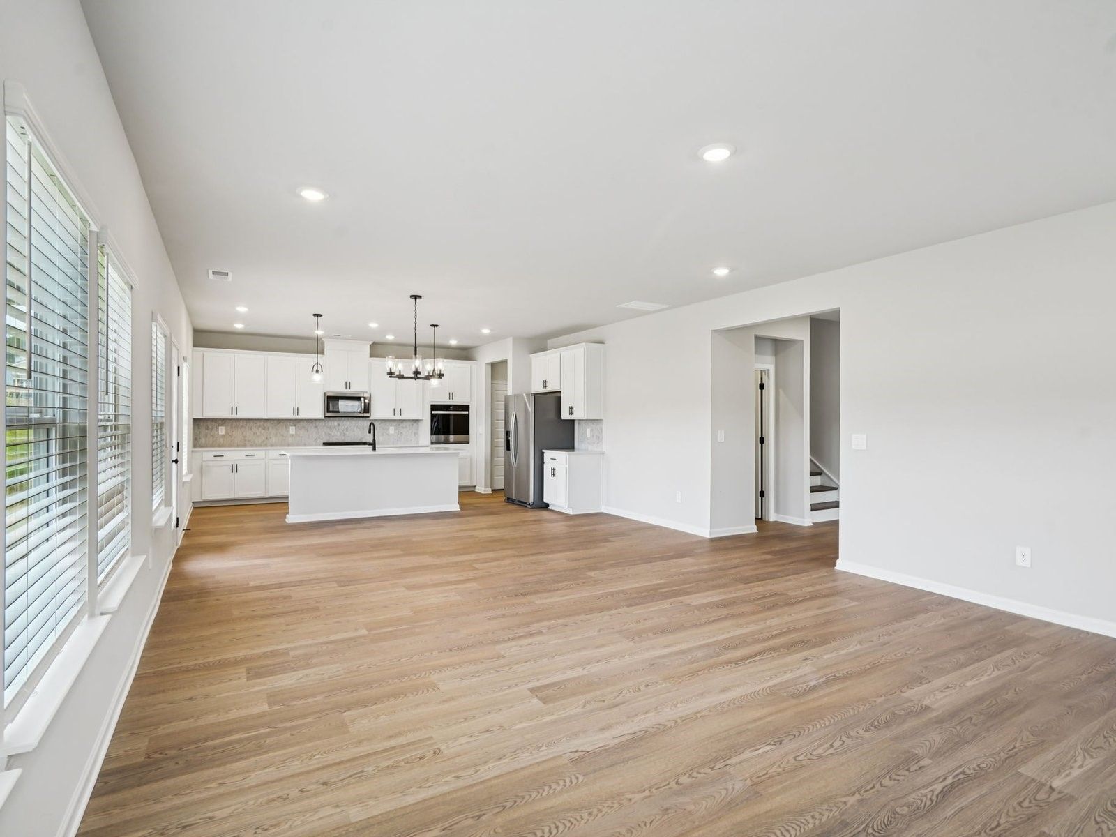 The Taylorsville floorplan with the Classic White Harbor interior package.