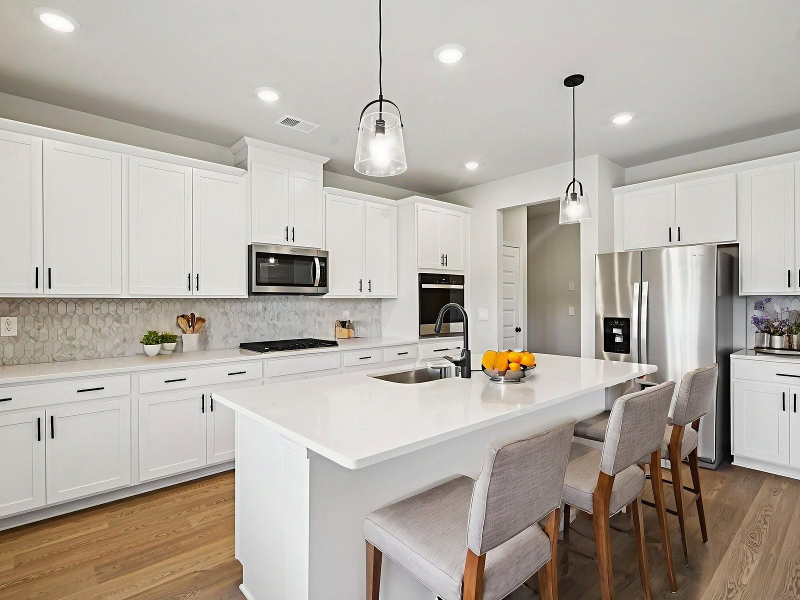 The Taylorsville floorplan with the Classic White Harbor interior package.