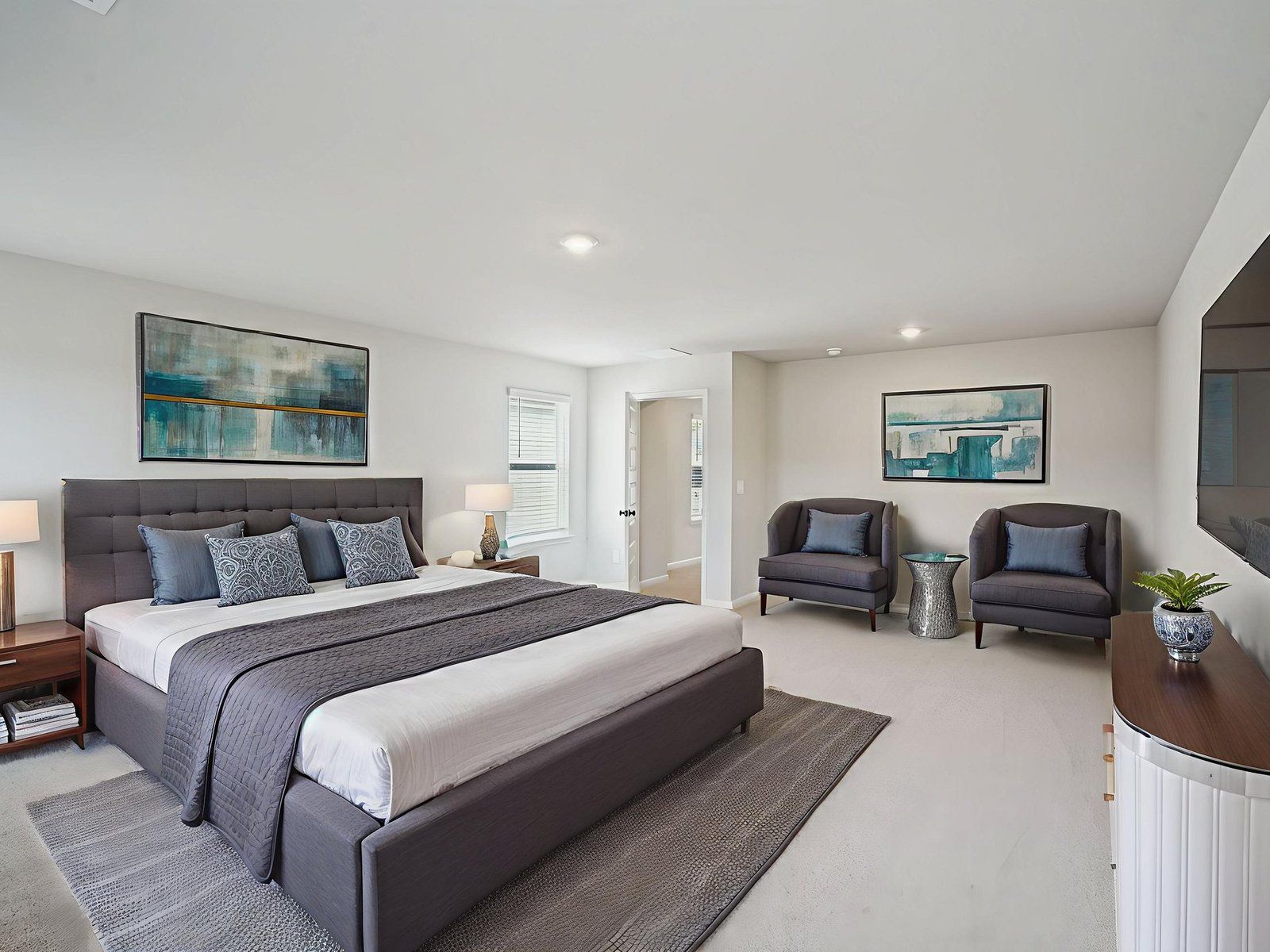 The Taylorsville floorplan with the Classic White Harbor interior package.
