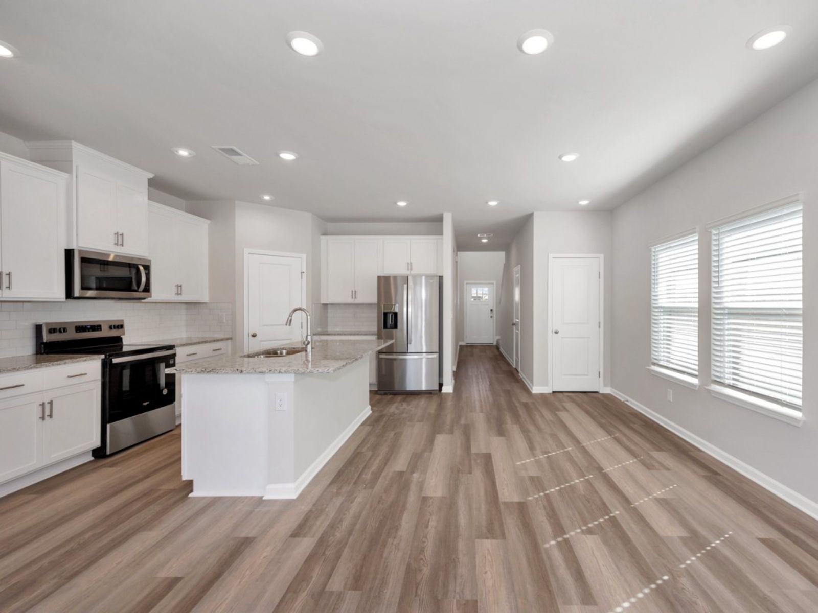 The Sydney floorplan with the Crisp White interior package.