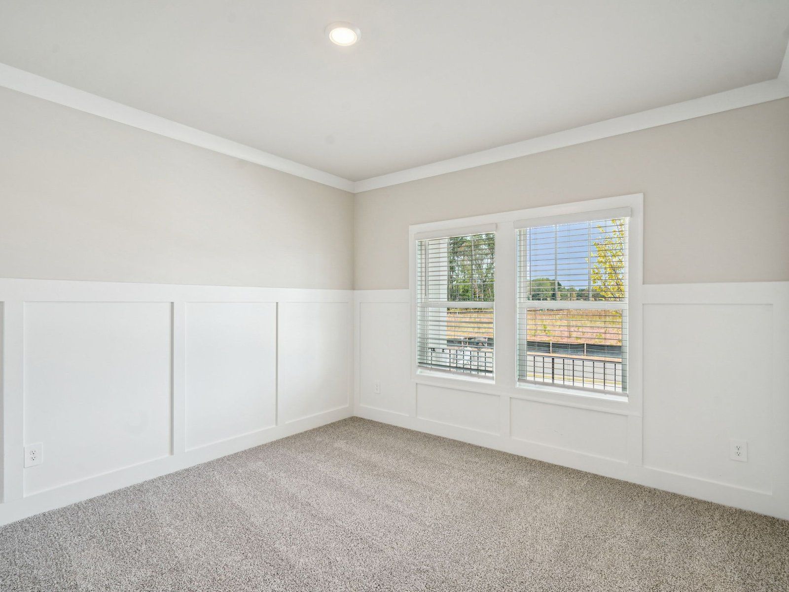 The Chatham Basement floorplan with the Clarity Linen interior package.