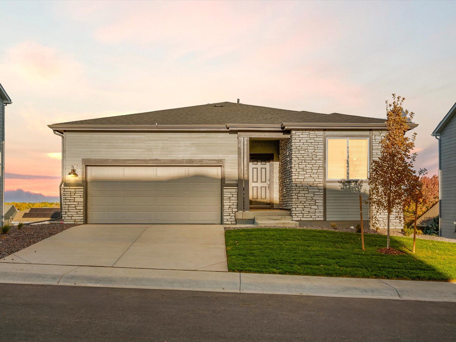 The Blue Mesa - Poudre Heights: The Lakes Collection: Windsor, Colorado - Meritage Homes