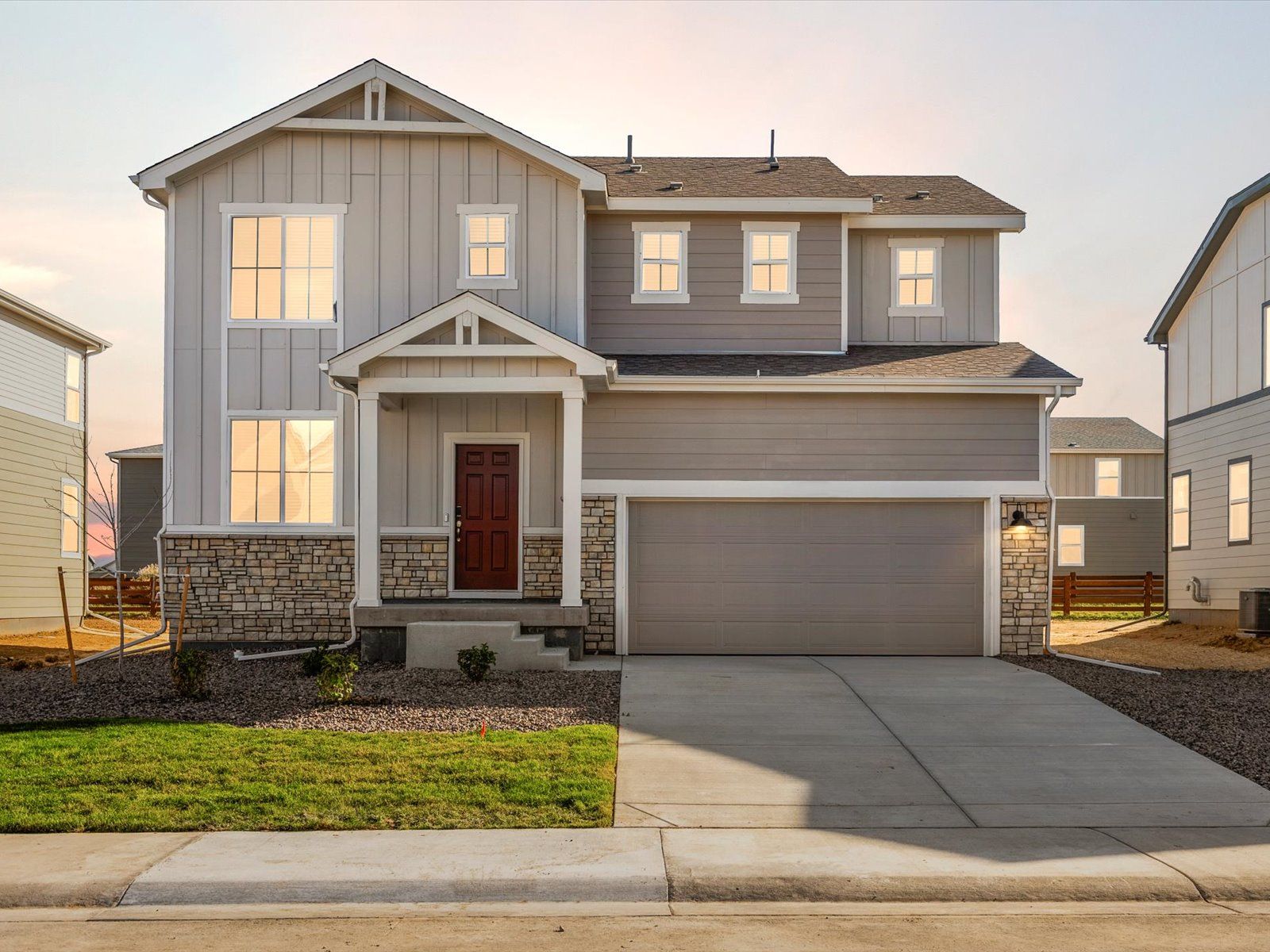 The Dillon - Revere at Johnstown: Johnstown, Colorado - Meritage Homes
