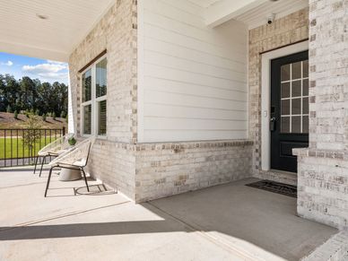 Enjoy your morning coffee on the outdoor front patio.