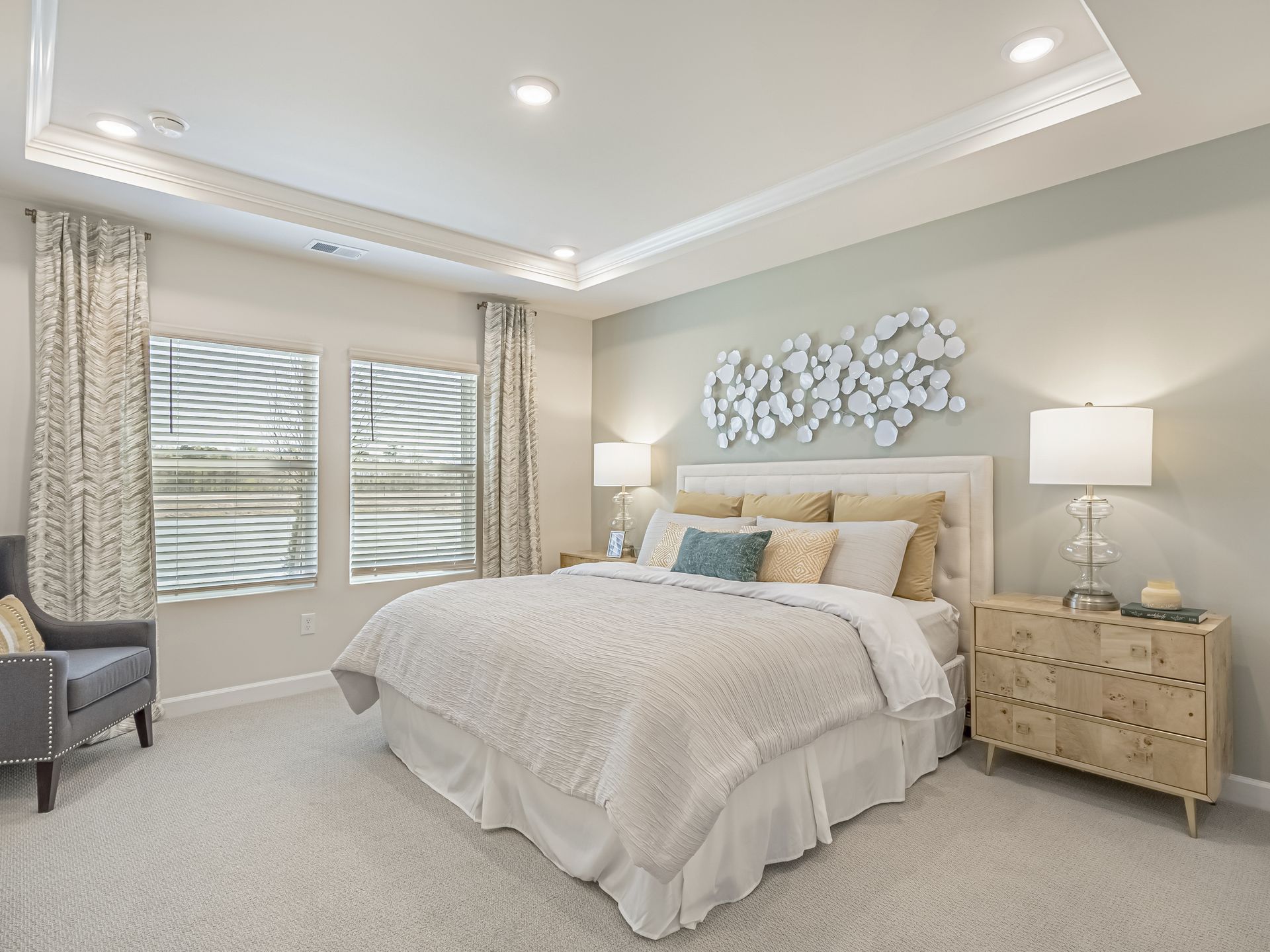 Newport floorplan modeled at another Meritage Homes® community.
