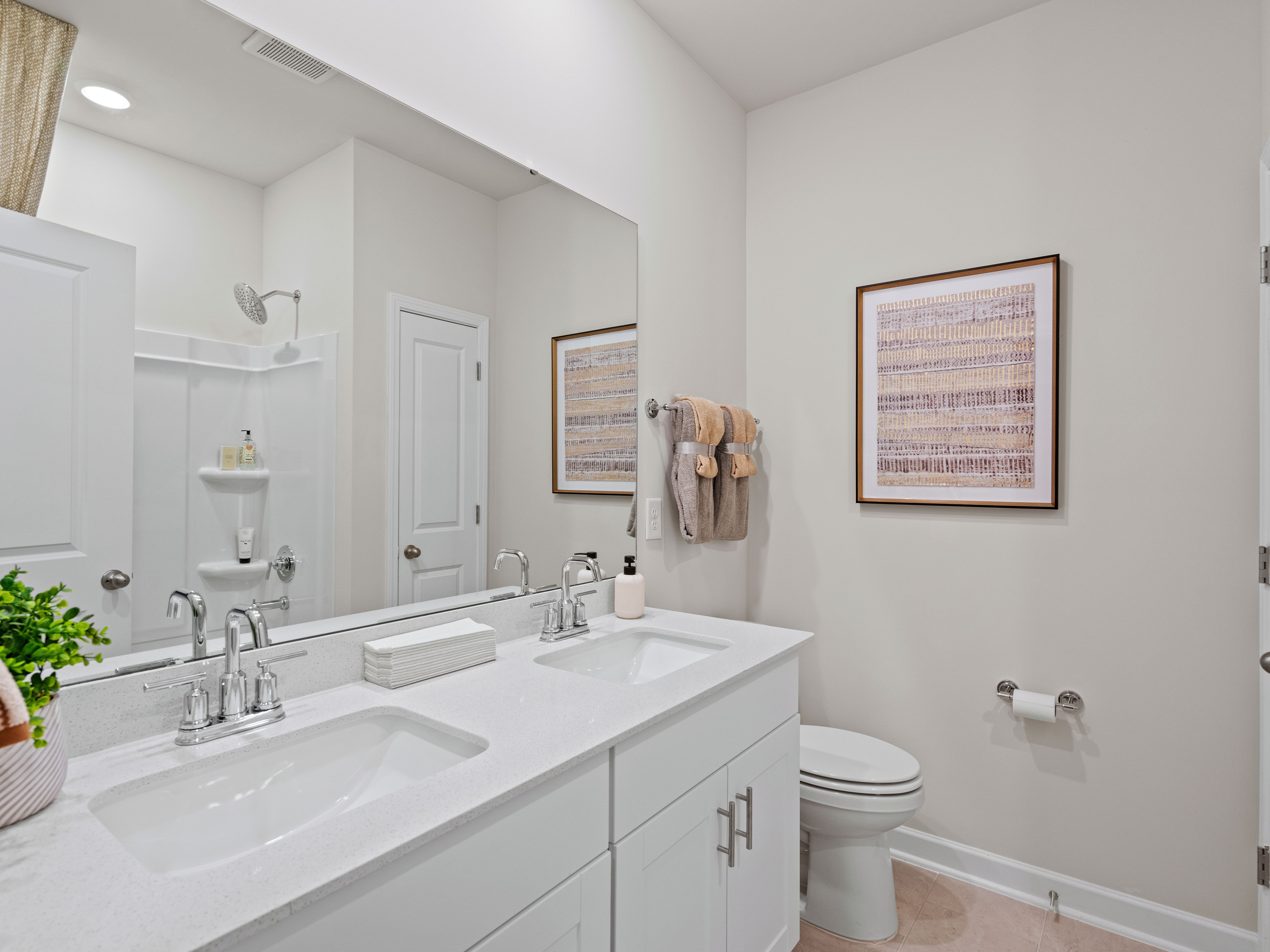 Secondary bathroom