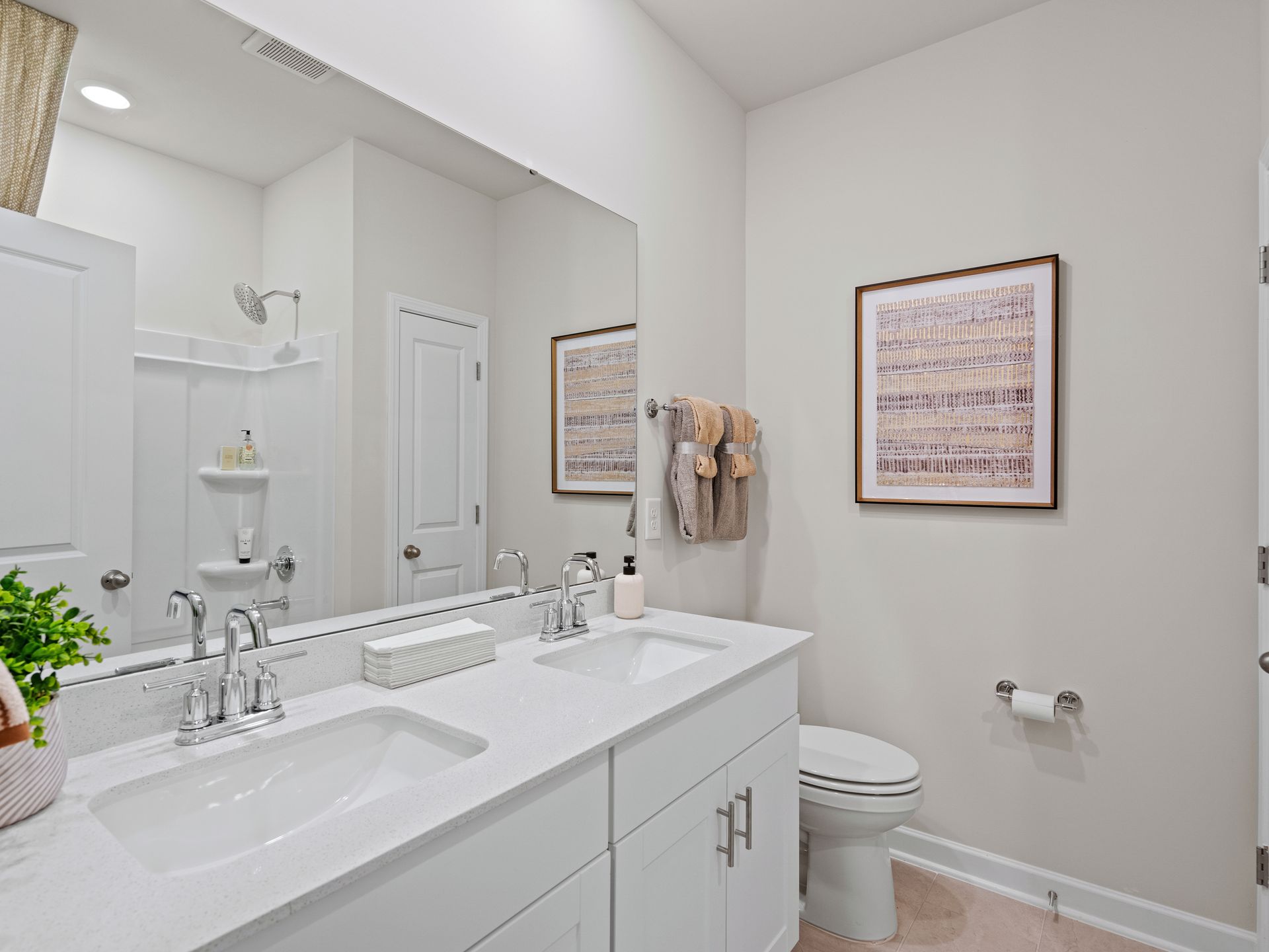 Secondary bathroom
