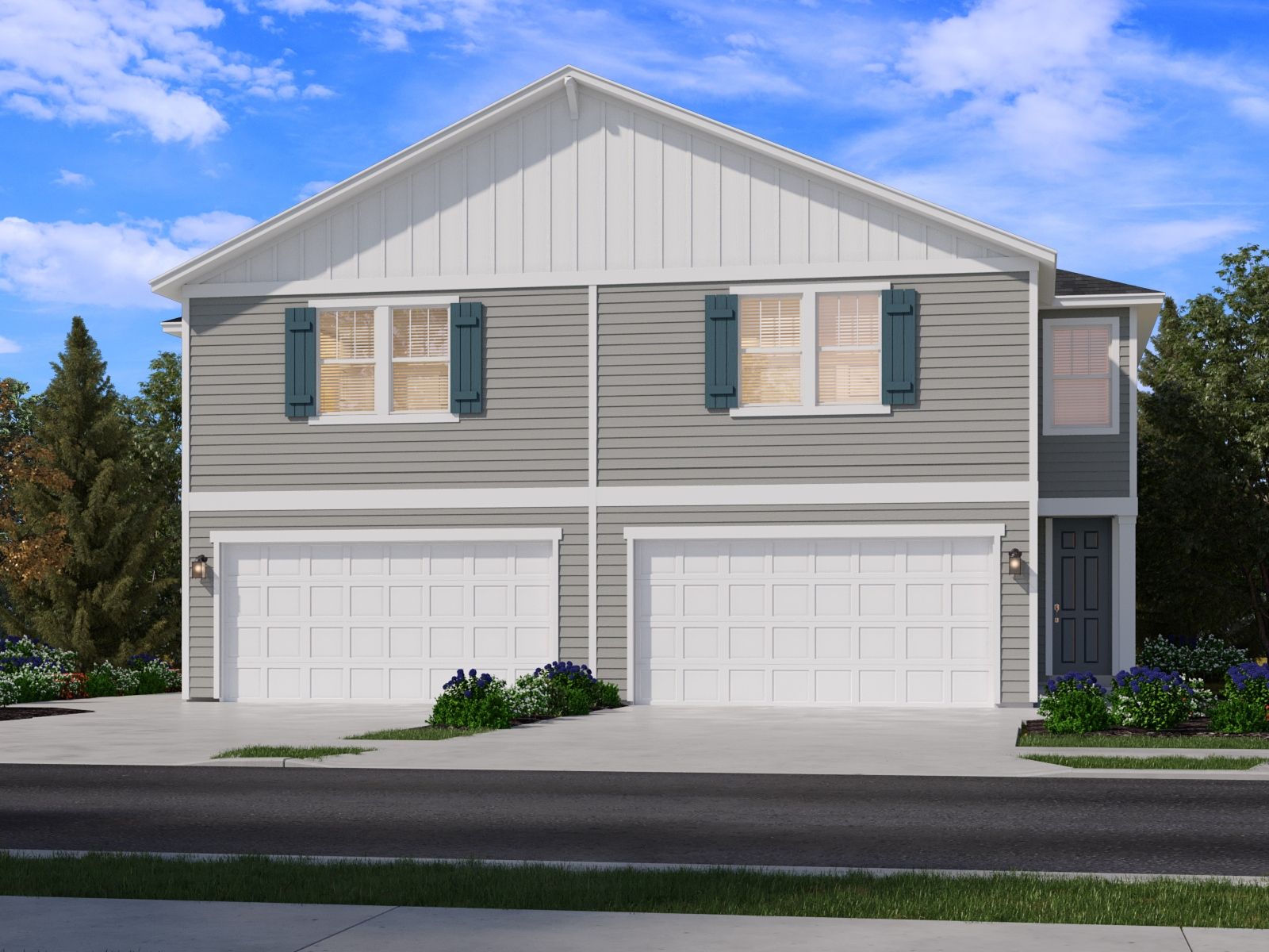 Elevation Rendering of the A179 Floorplan