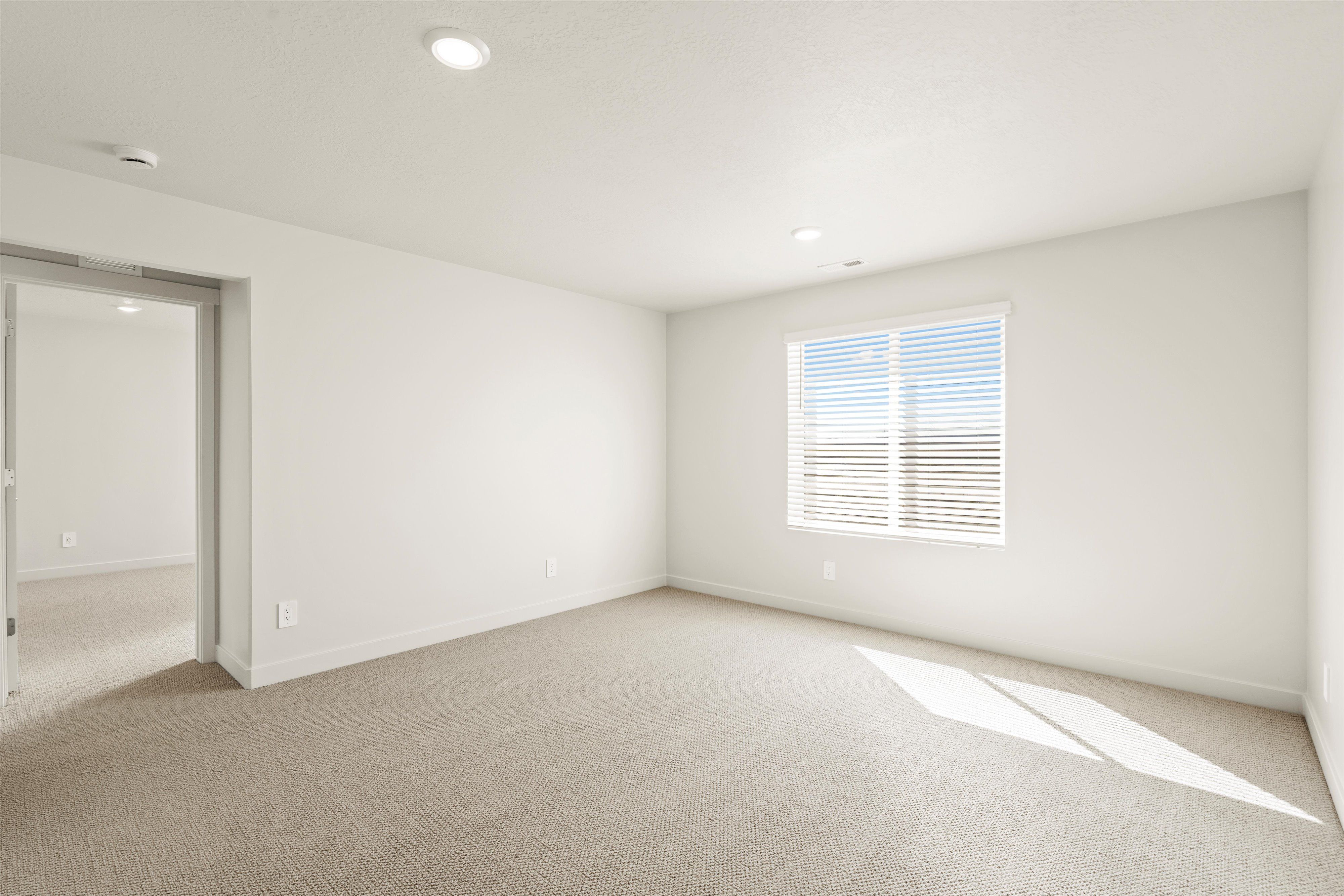 The Cottonwood floorplan interior image taken at a Meritage Homes community in Eagle Mountain, UT.