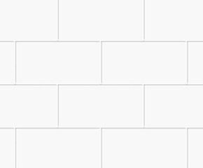 Shower: White Subway Cultured Marble