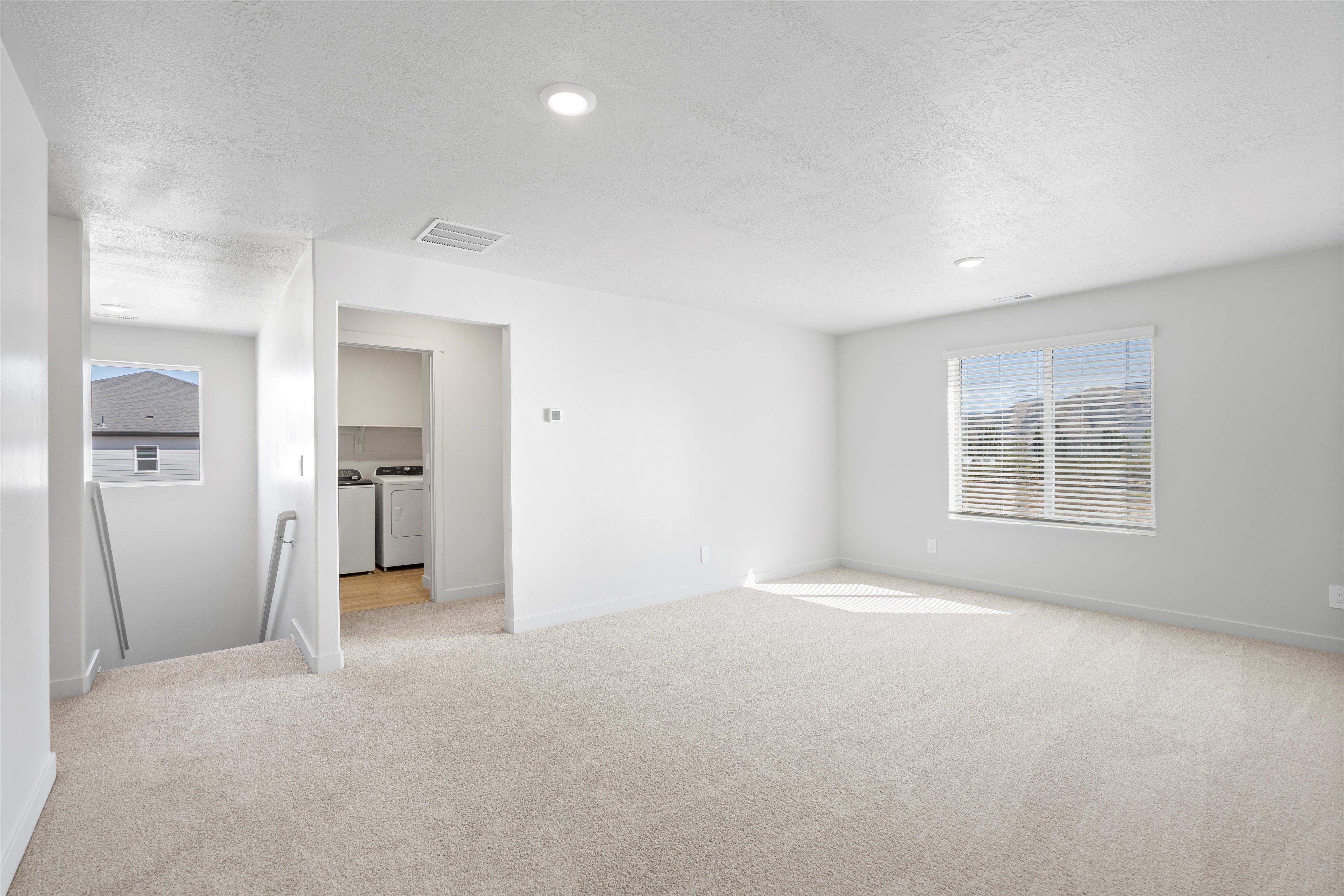 The Aspen floorplan interior image taken at a Meritage Homes community in Santaquin, UT.