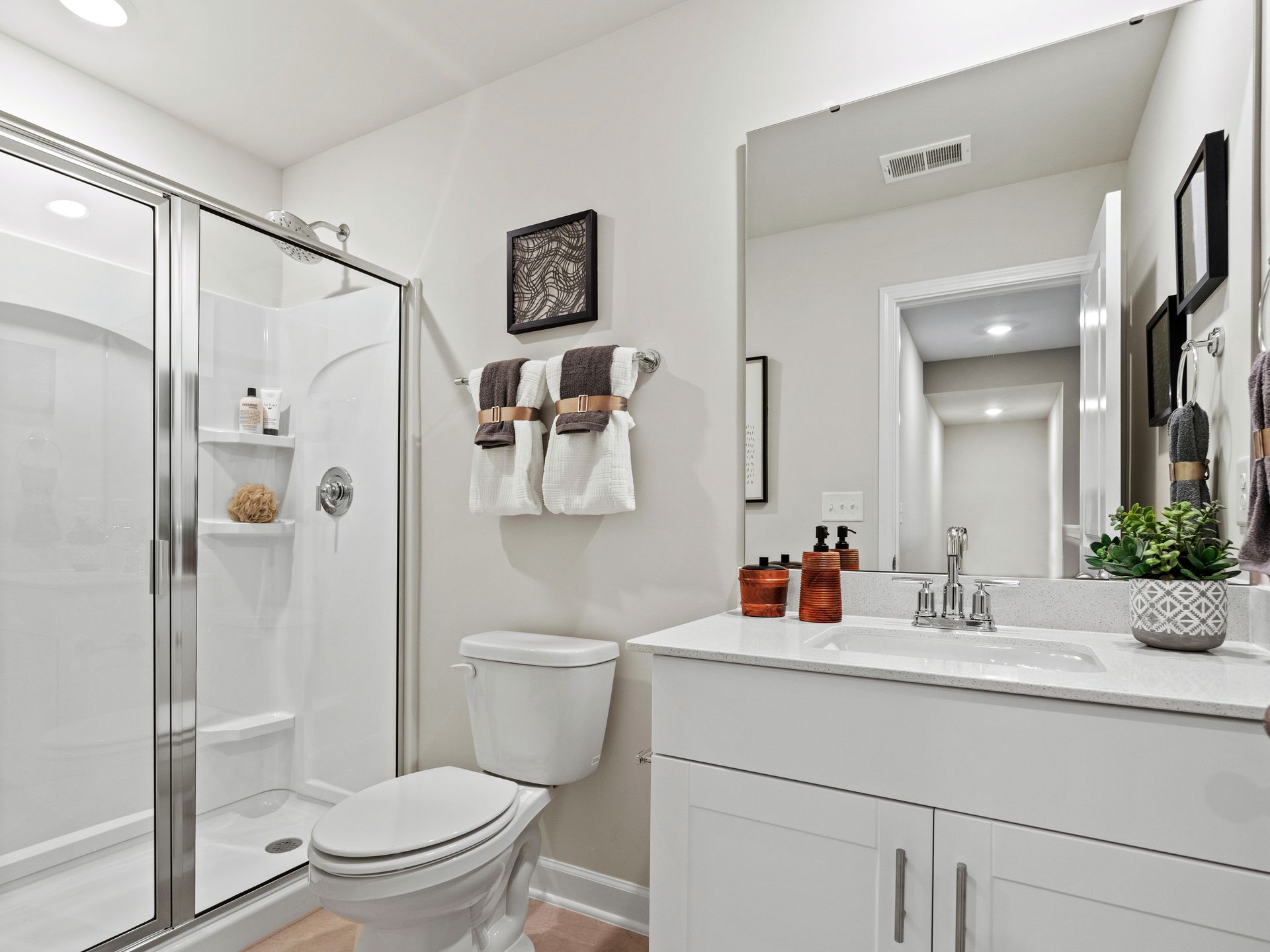 Secondary bathroom
